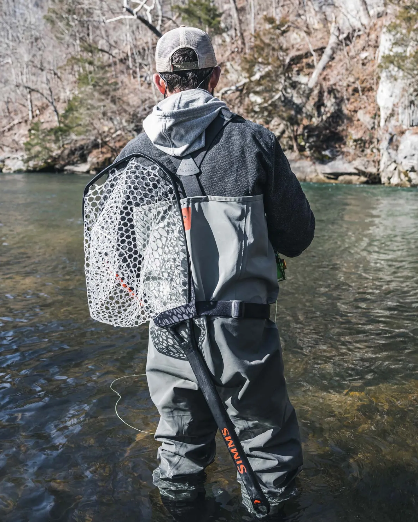 Hot Simms Fishing Daymaker Landing Net -Medium