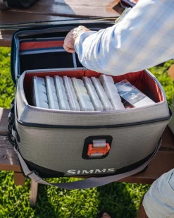 New Simms Fishing Dry Creek Boat Bag - Large - 25L Steel