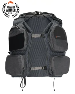 Sale Simms Fishing Flyweight Vest Pack Smoke