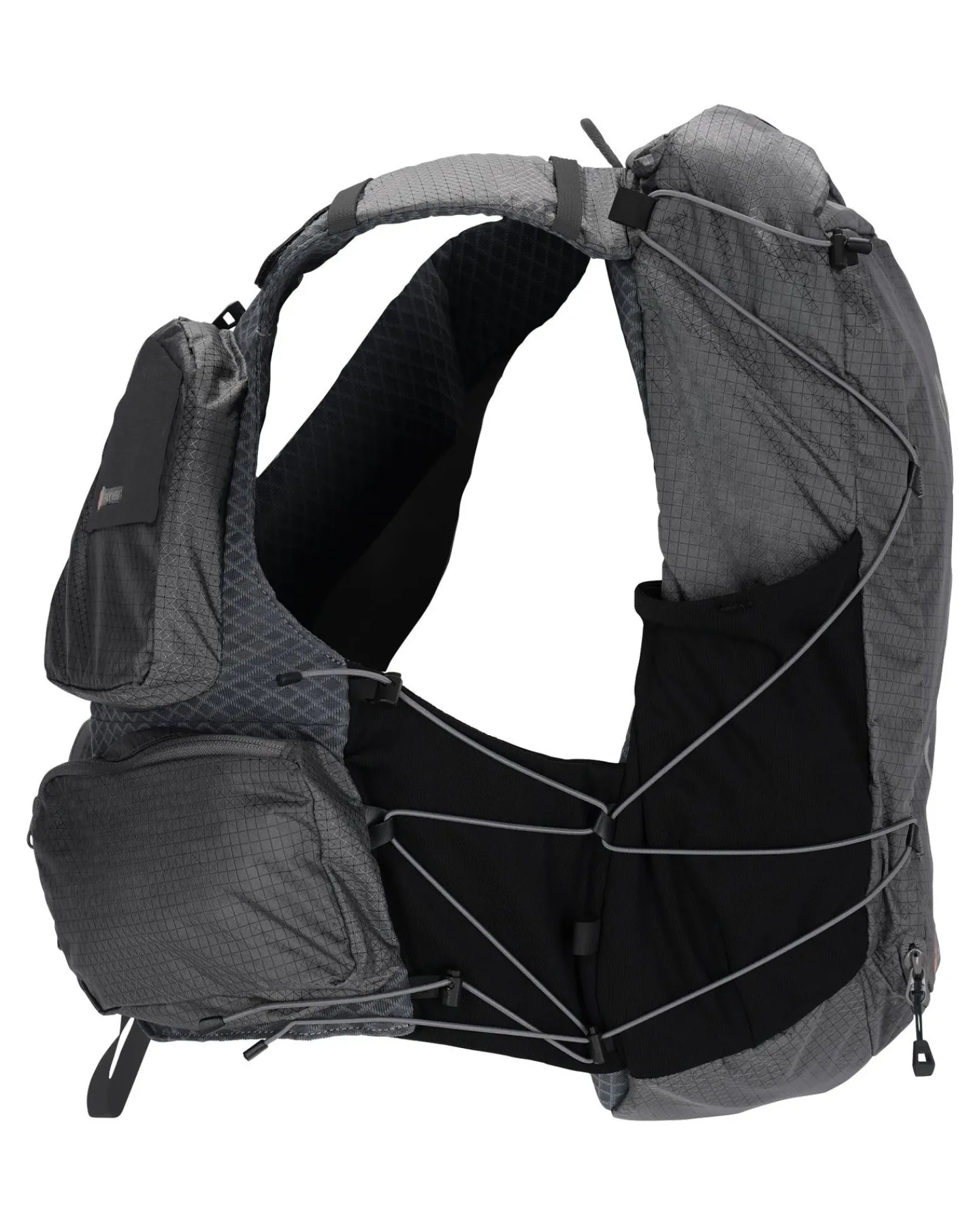 Sale Simms Fishing Flyweight Vest Pack Smoke