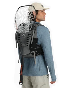 Sale Simms Fishing Flyweight Vest Pack Smoke
