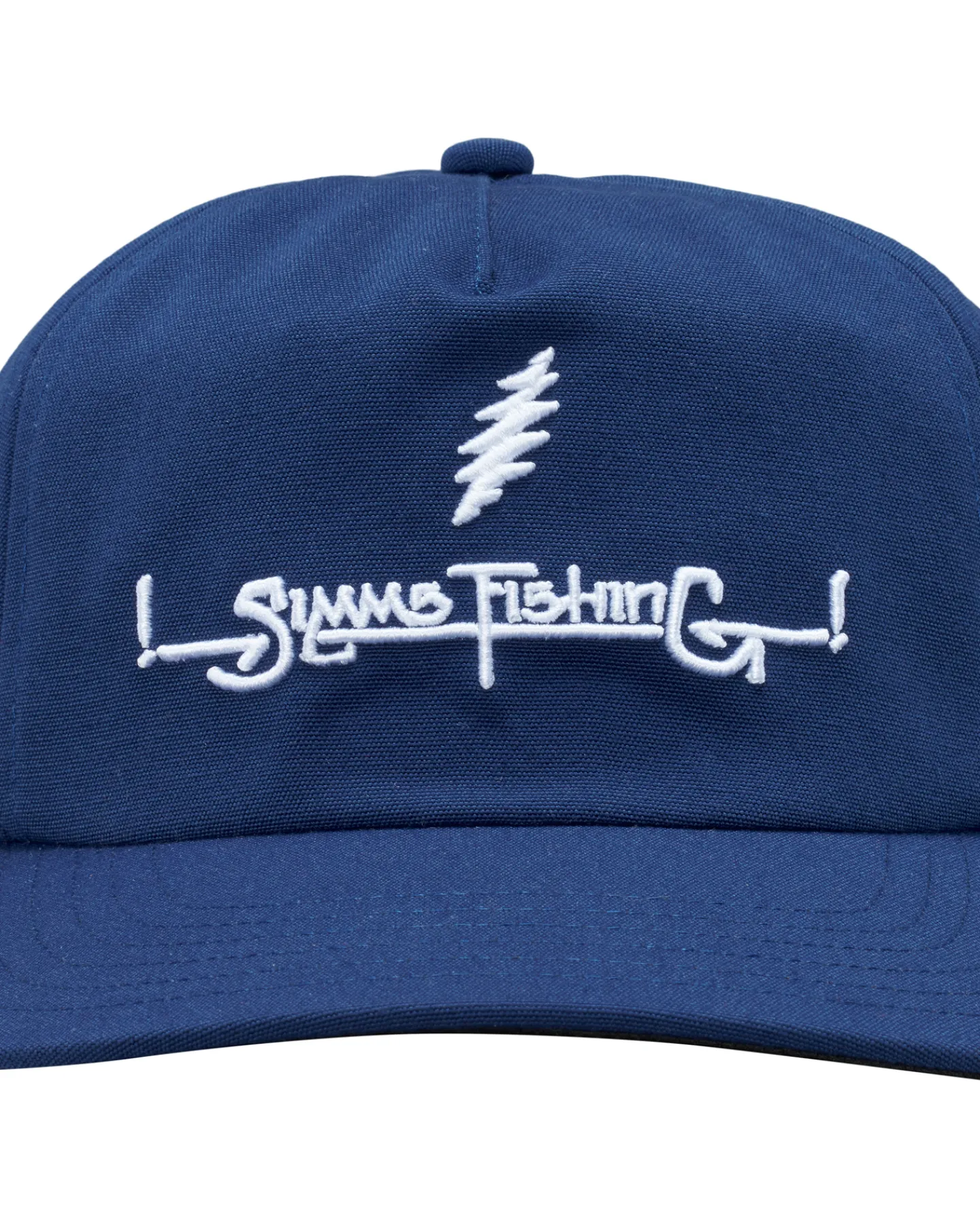 Outlet Simms Fishing Grateful Dead Double Haul Cap Lightning Script Navy