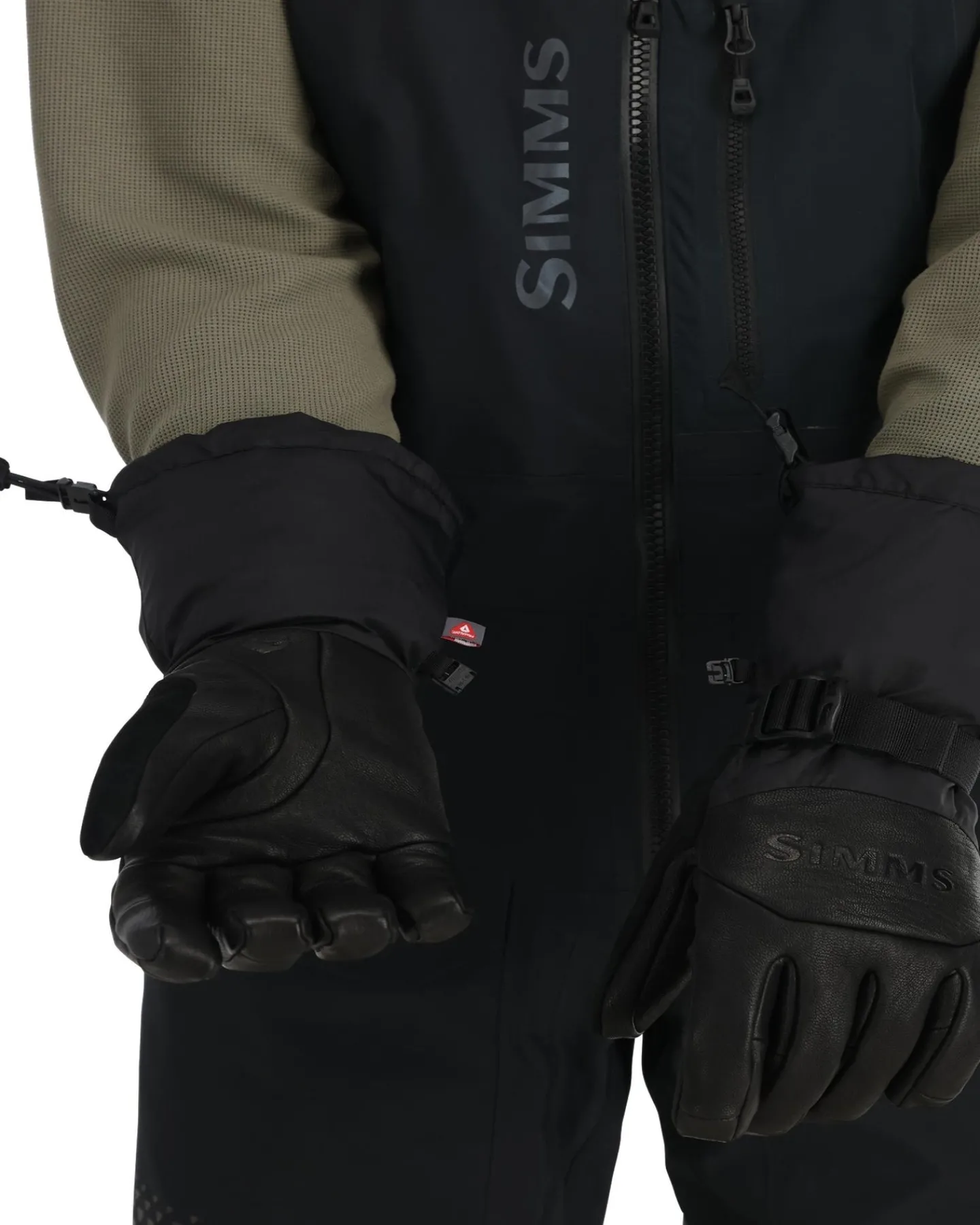 Sale Simms Fishing Guide Insulated Glove Black