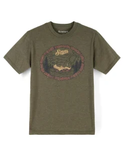 Discount Simms Fishing Kid's Lazy Bear T-Shirt