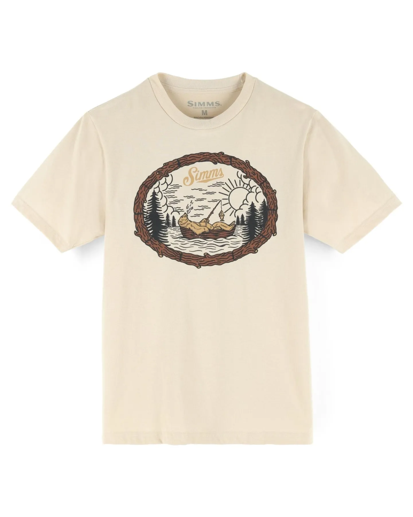 Discount Simms Fishing Kid's Lazy Bear T-Shirt