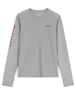 Best Simms Fishing Kid's Solar Tech Crewneck
