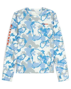 Best Simms Fishing Kid's Solar Tech Crewneck