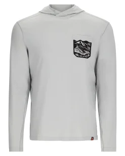 Hot Simms Fishing Limited Edition - Skeena Glades Hoody Heather Skeena