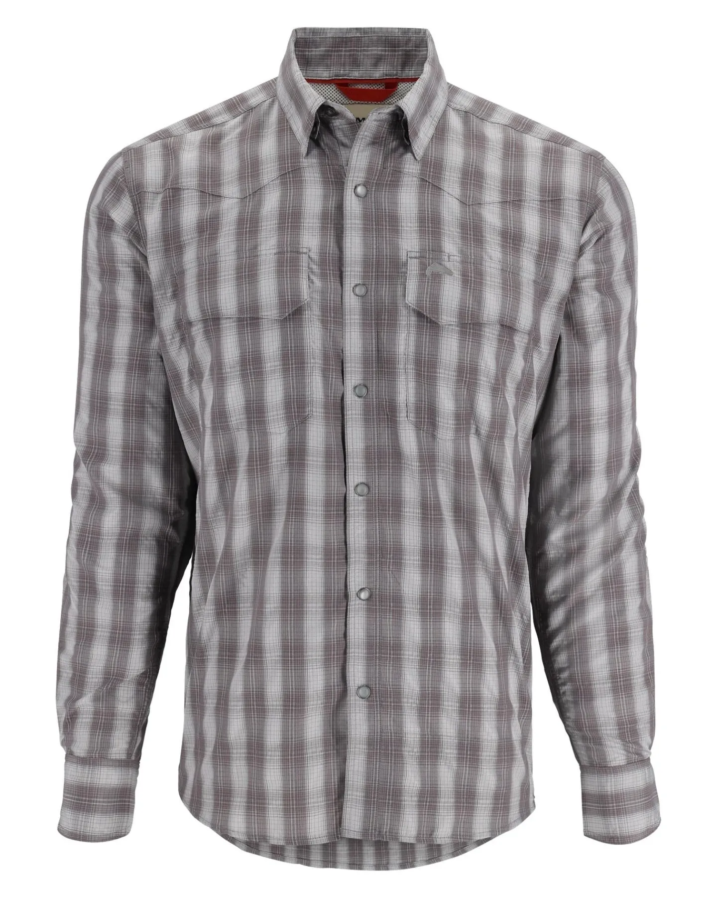 Hot Simms Fishing Men's Big Sky Fishing Shirt 2024 Grayling Plaid