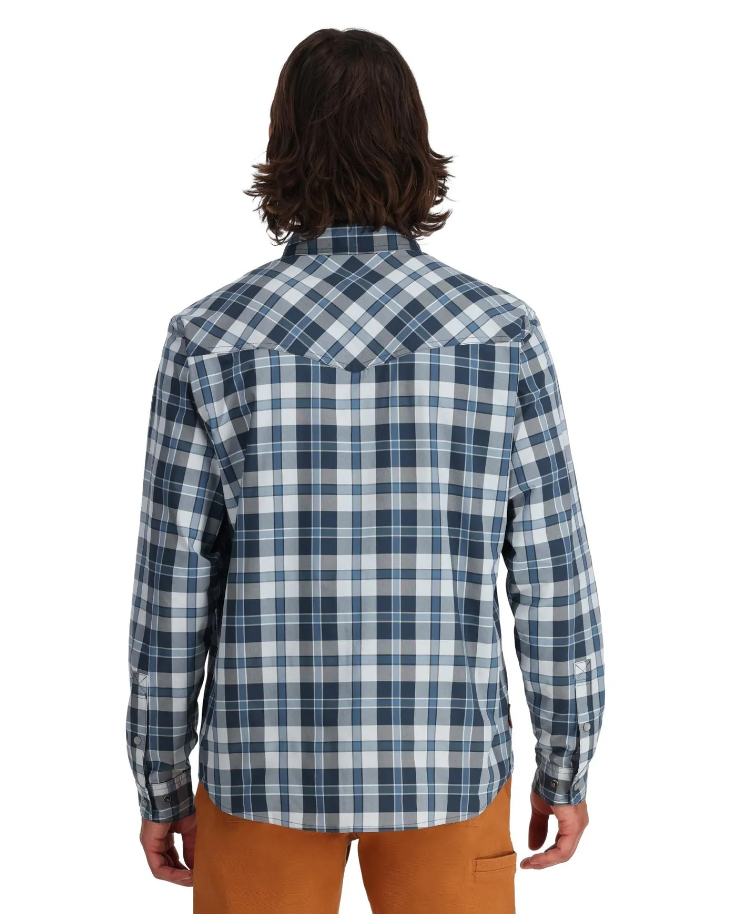 Online Simms Fishing Men's Brackett LS Shirt
