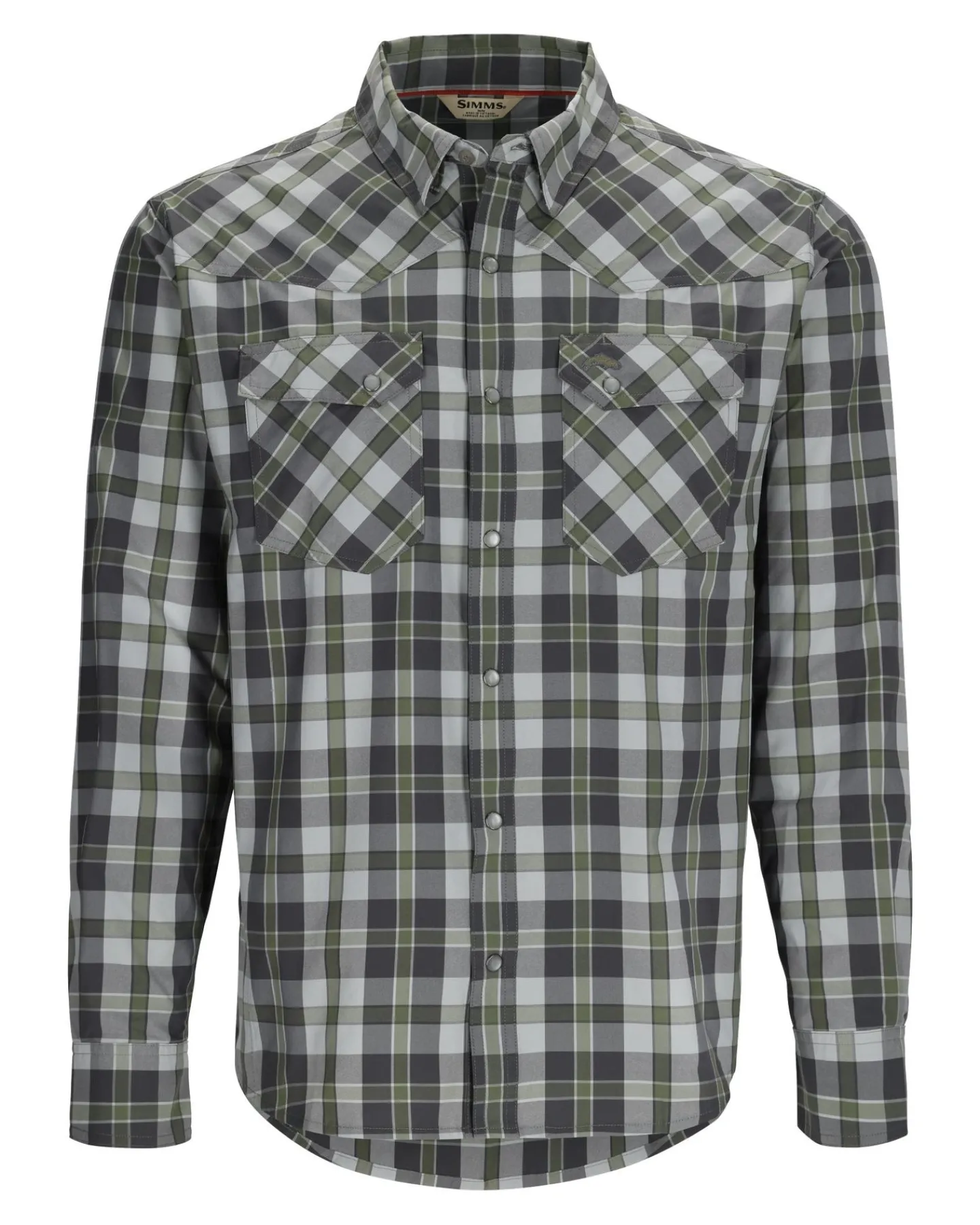 Online Simms Fishing Men's Brackett LS Shirt