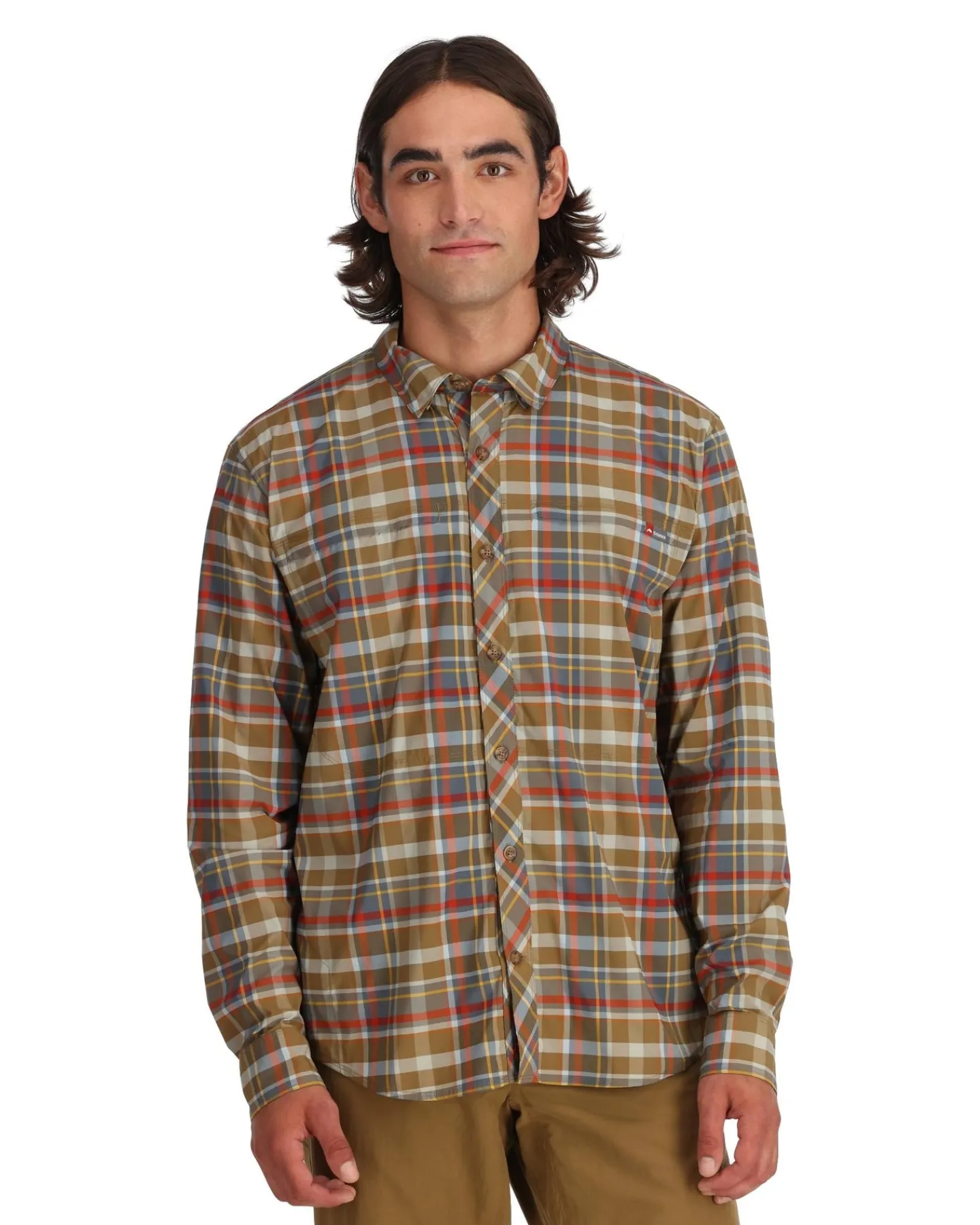 Simms Fishing Men's Bugstopper® LS Fishing Shirt