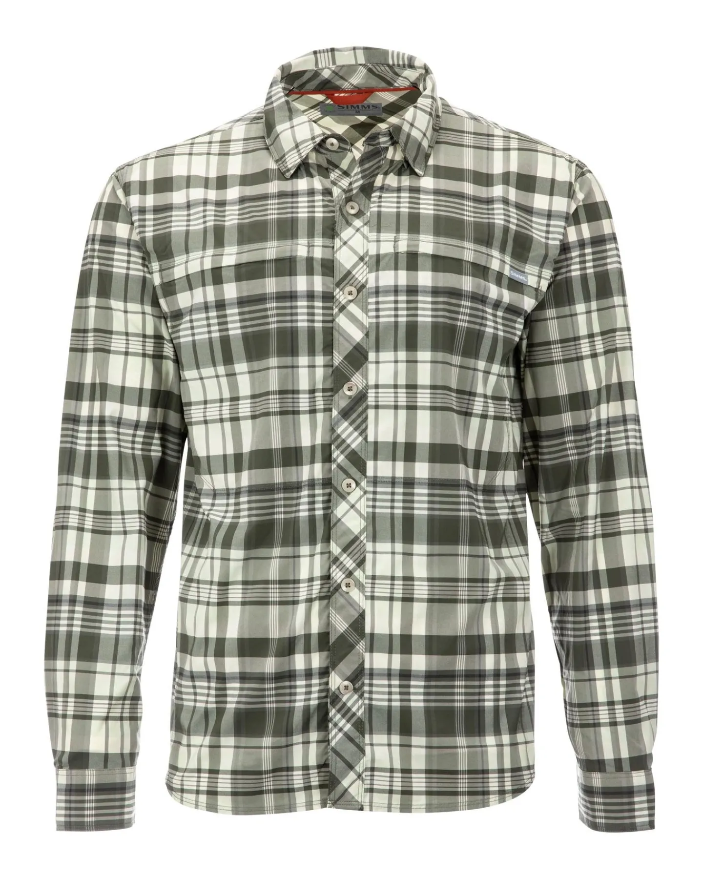 Online Simms Fishing Men's Bugstopper® LS Fishing Shirt Foliage Madras Plaid