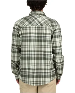 Online Simms Fishing Men's Bugstopper® LS Fishing Shirt Foliage Madras Plaid