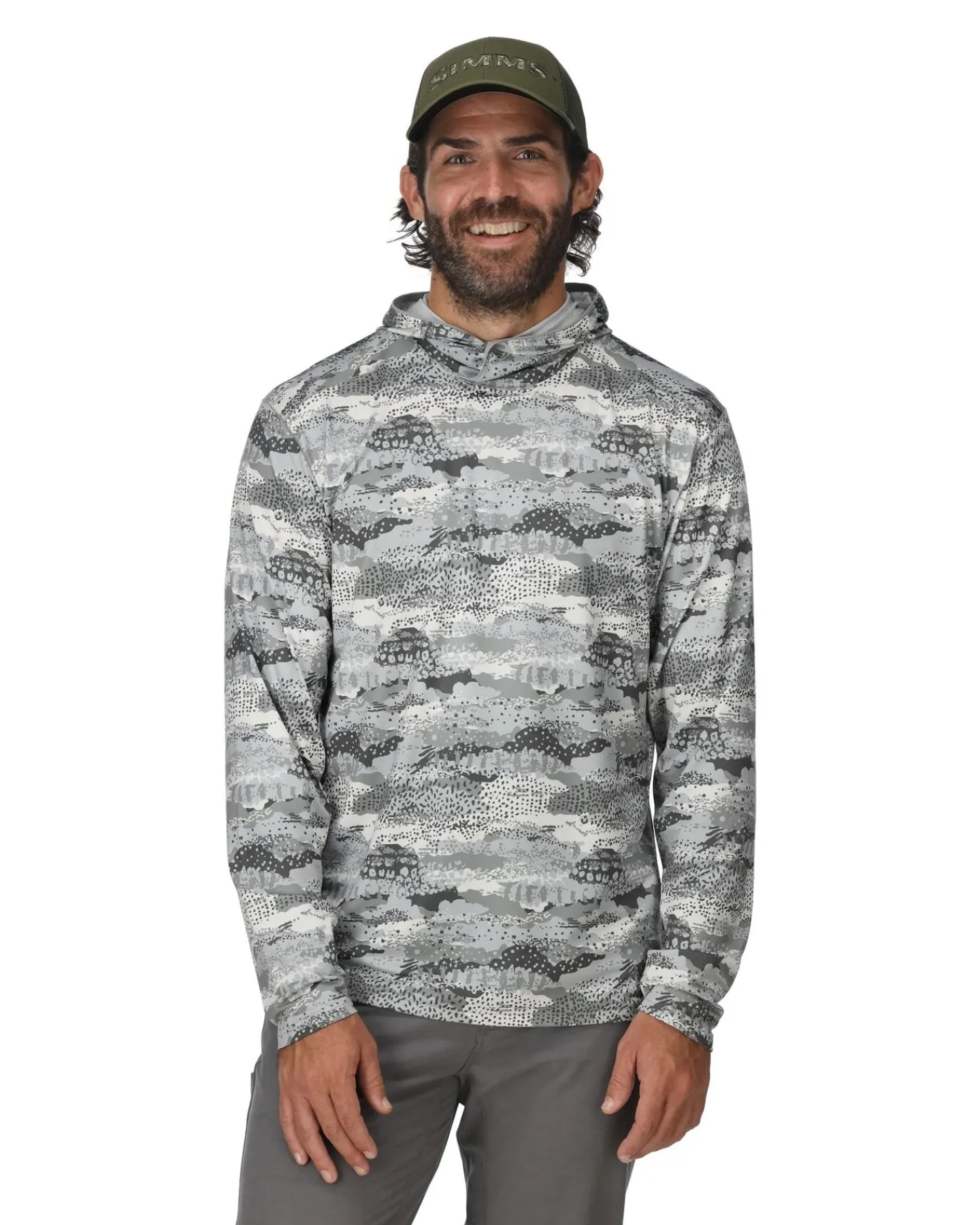 New Simms Fishing Men's Bugstopper® SolarFlex® Hoody