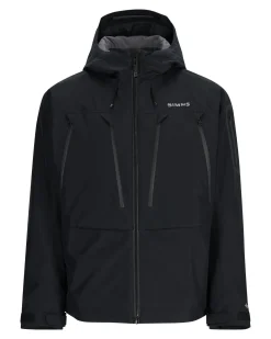 Hot Simms Fishing Men's Bulkley Insulated Wading Jacket Black