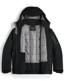 Hot Simms Fishing Men's Bulkley Insulated Wading Jacket Black