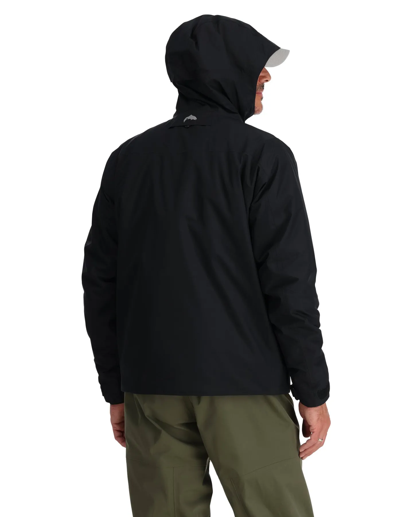 Hot Simms Fishing Men's Bulkley Insulated Wading Jacket Black