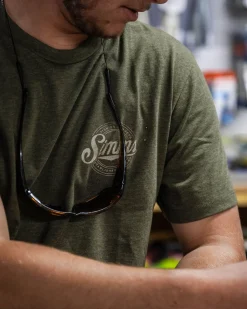 Outlet Simms Fishing Men's Circle Lockup T-Shirt
