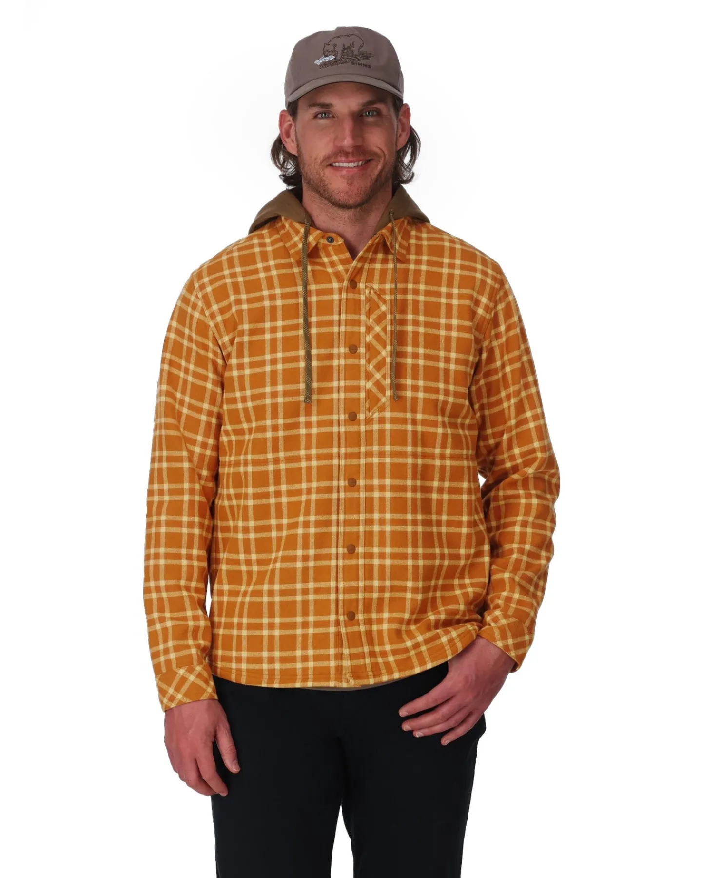Outlet Simms Fishing Men's Coldweather Hooded Shacket