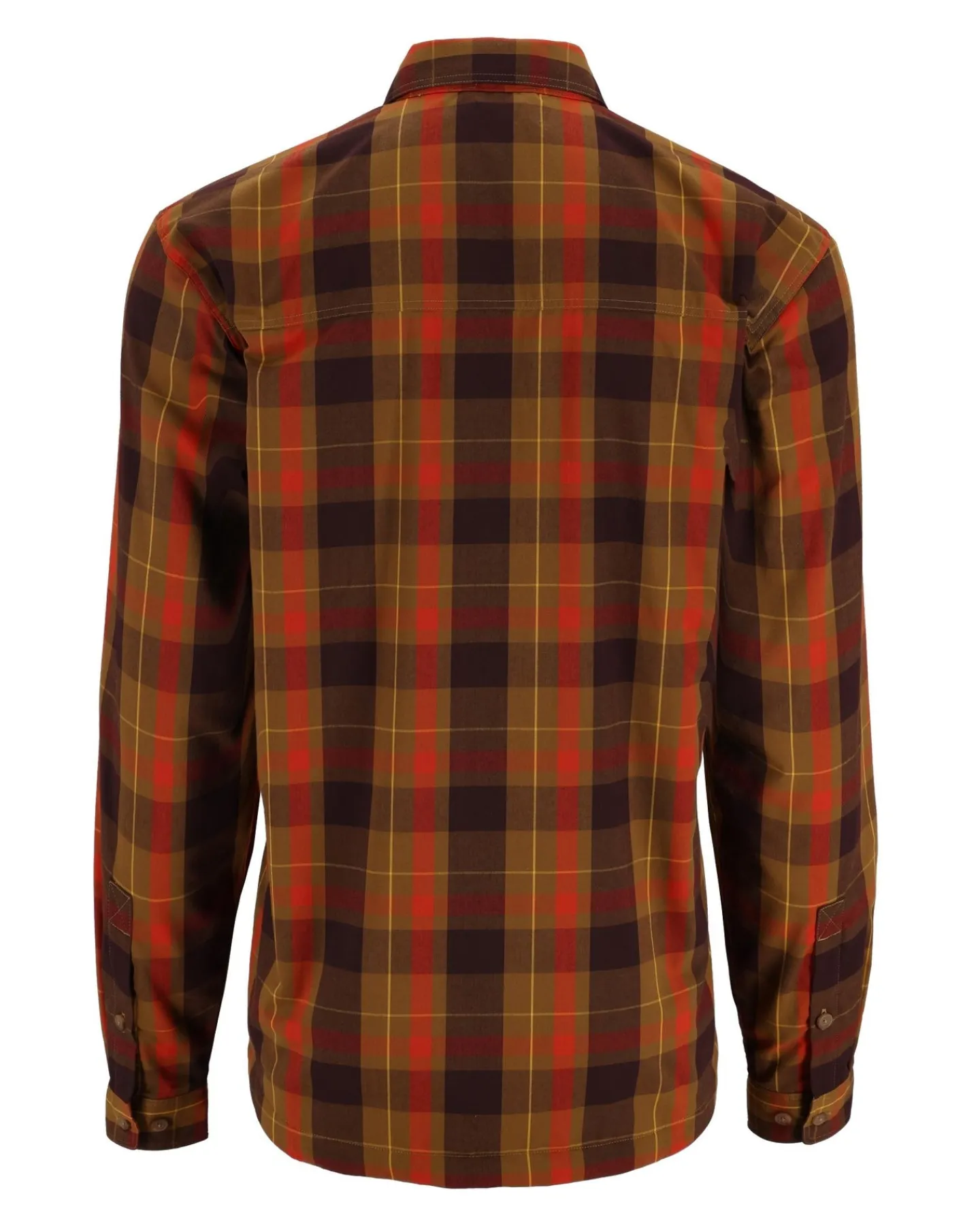 Online Simms Fishing Men's ColdWeather Shirt Bronzeback Logan Plaid