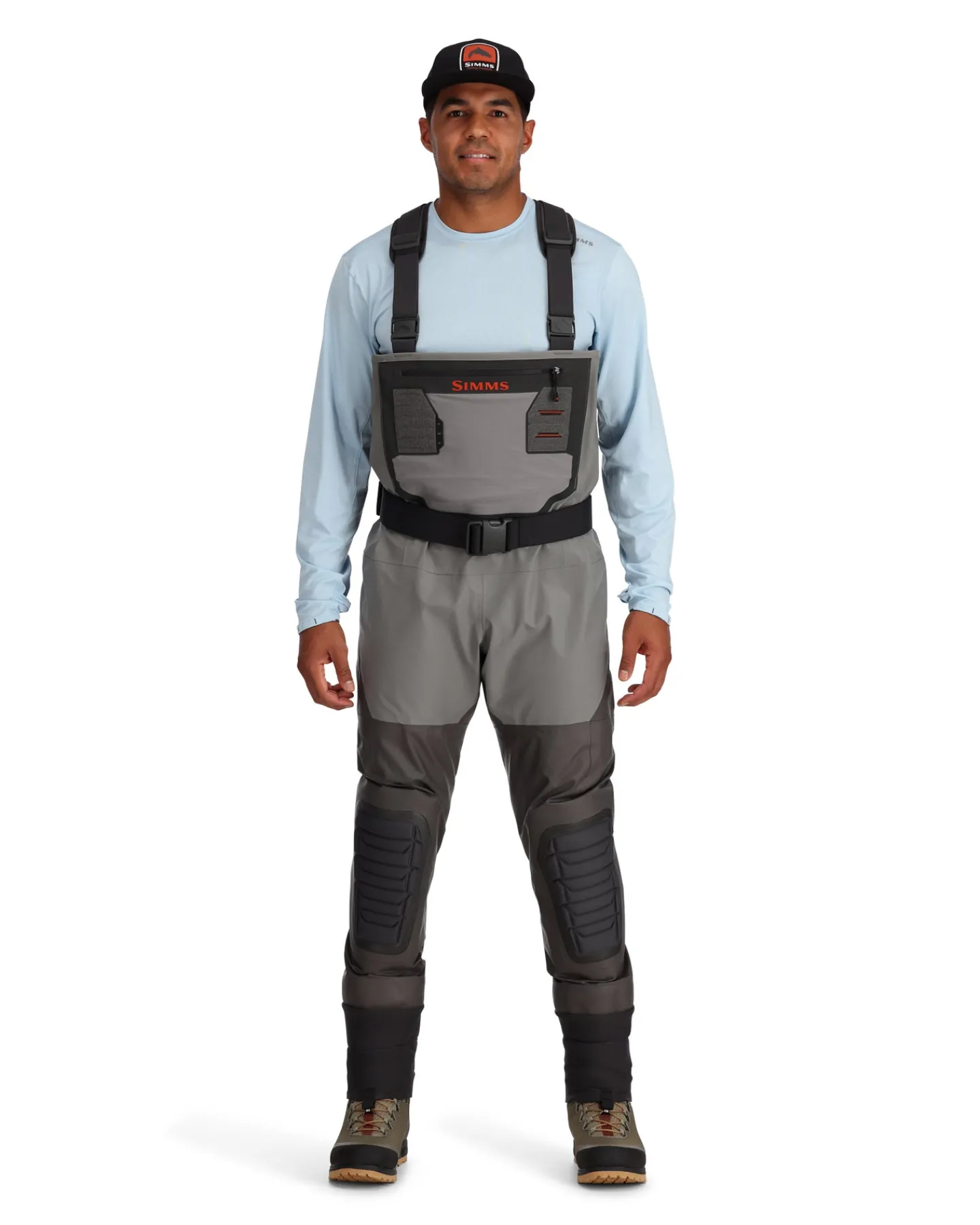 Best Simms Fishing Men's Confluence Stockingfoot Waders Graphite