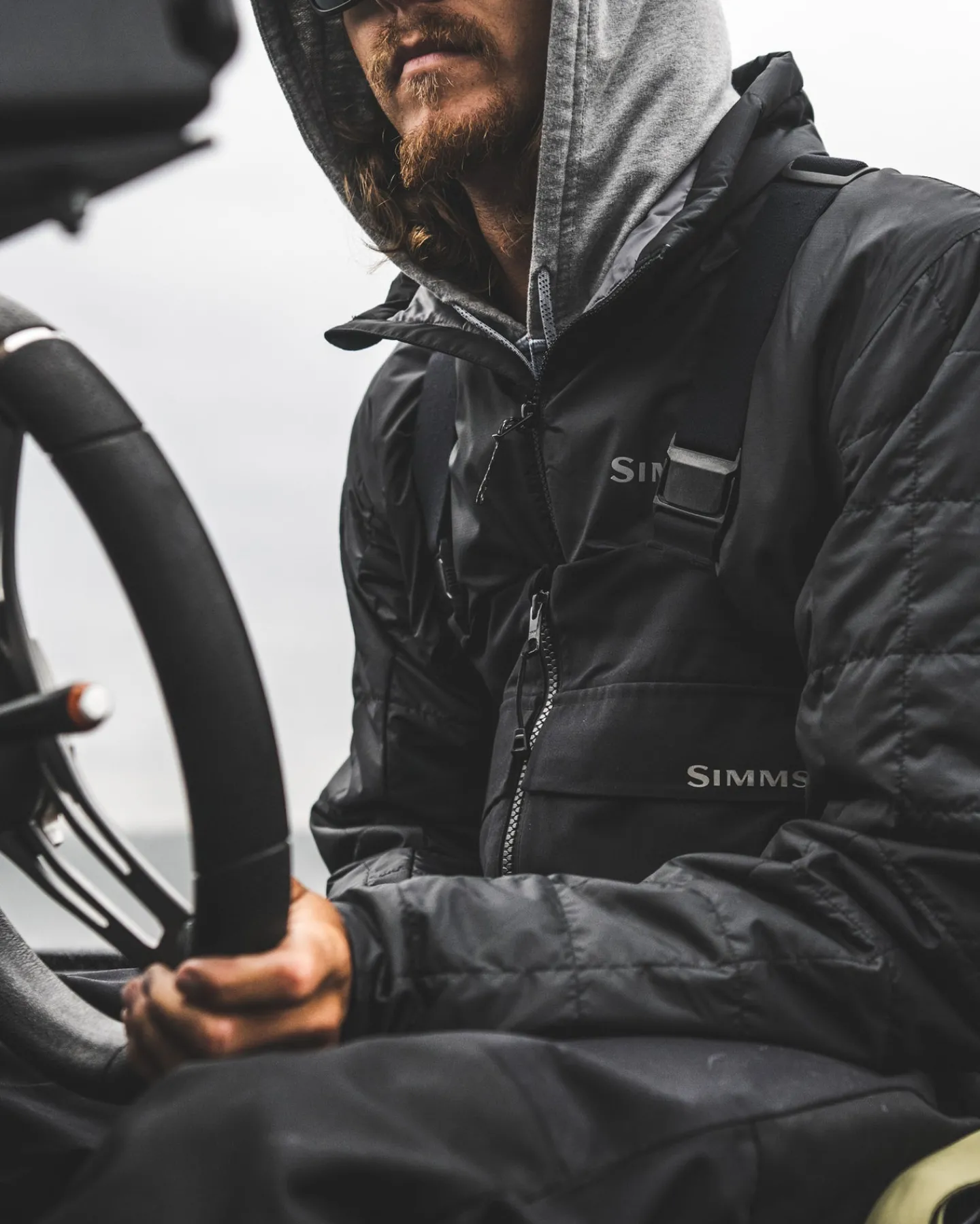 Simms Fishing Men's Fall Run Collared Jacket