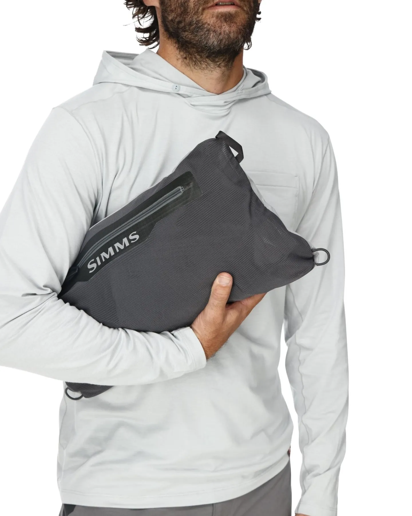 Discount Simms Fishing Men's Flyweight Packable Waders - Stockingfoot Cinder