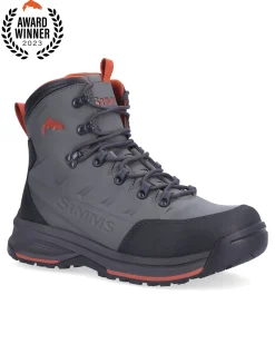 Hot Simms Fishing Men's Freestone® Wading Boot - Rubber Sole Gunmetal