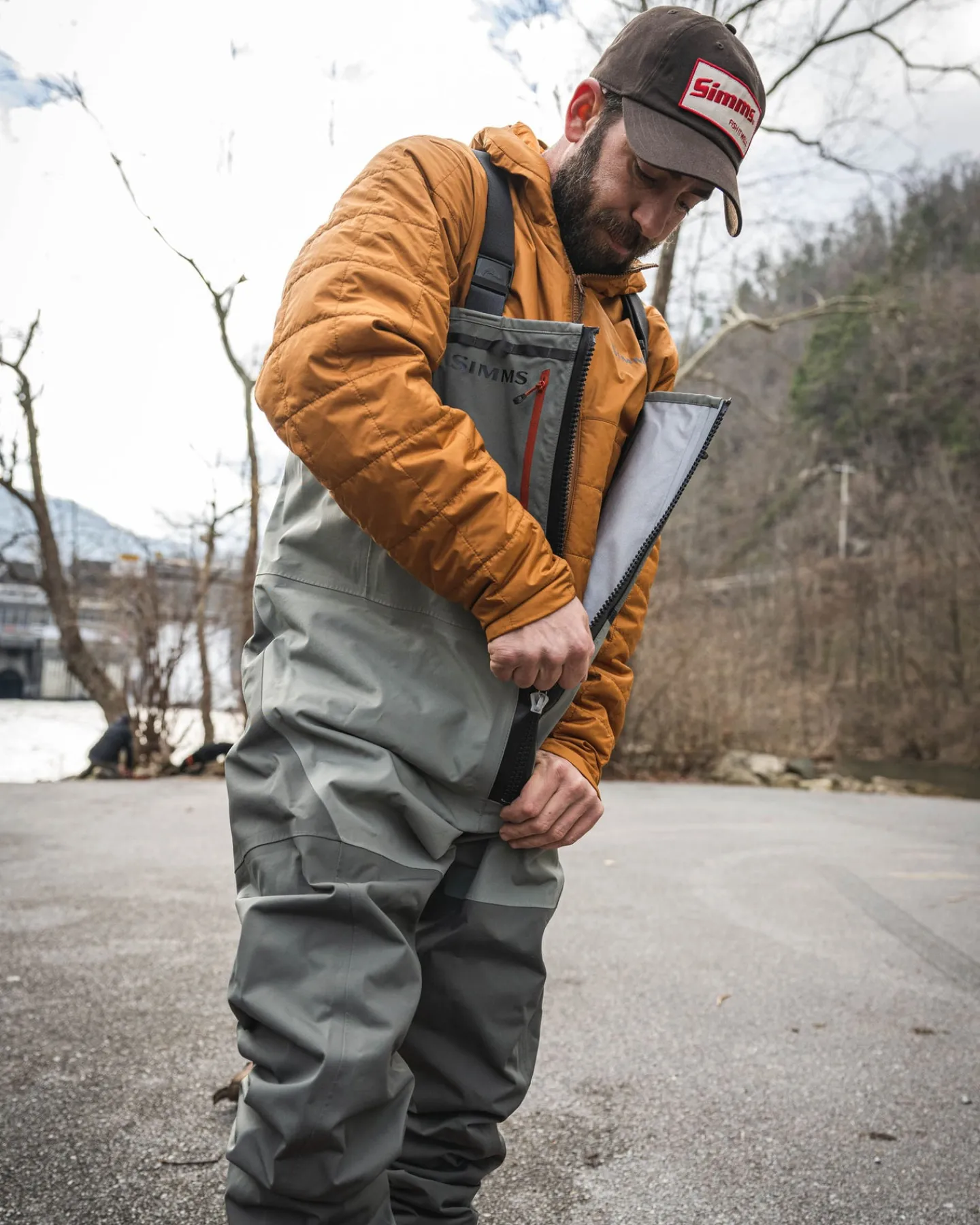 New Simms Fishing Men's Freestone® Z Waders - Stockingfoot Smoke