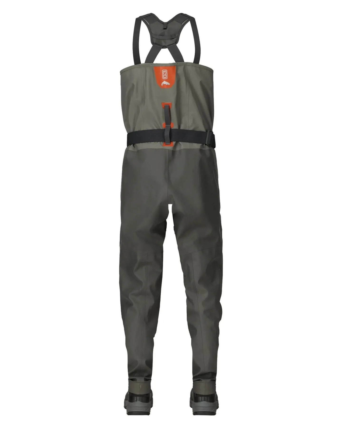 Outlet Simms Fishing Men's G3 Guide Bootfoot Waders Rubber Sole Gunmetal
