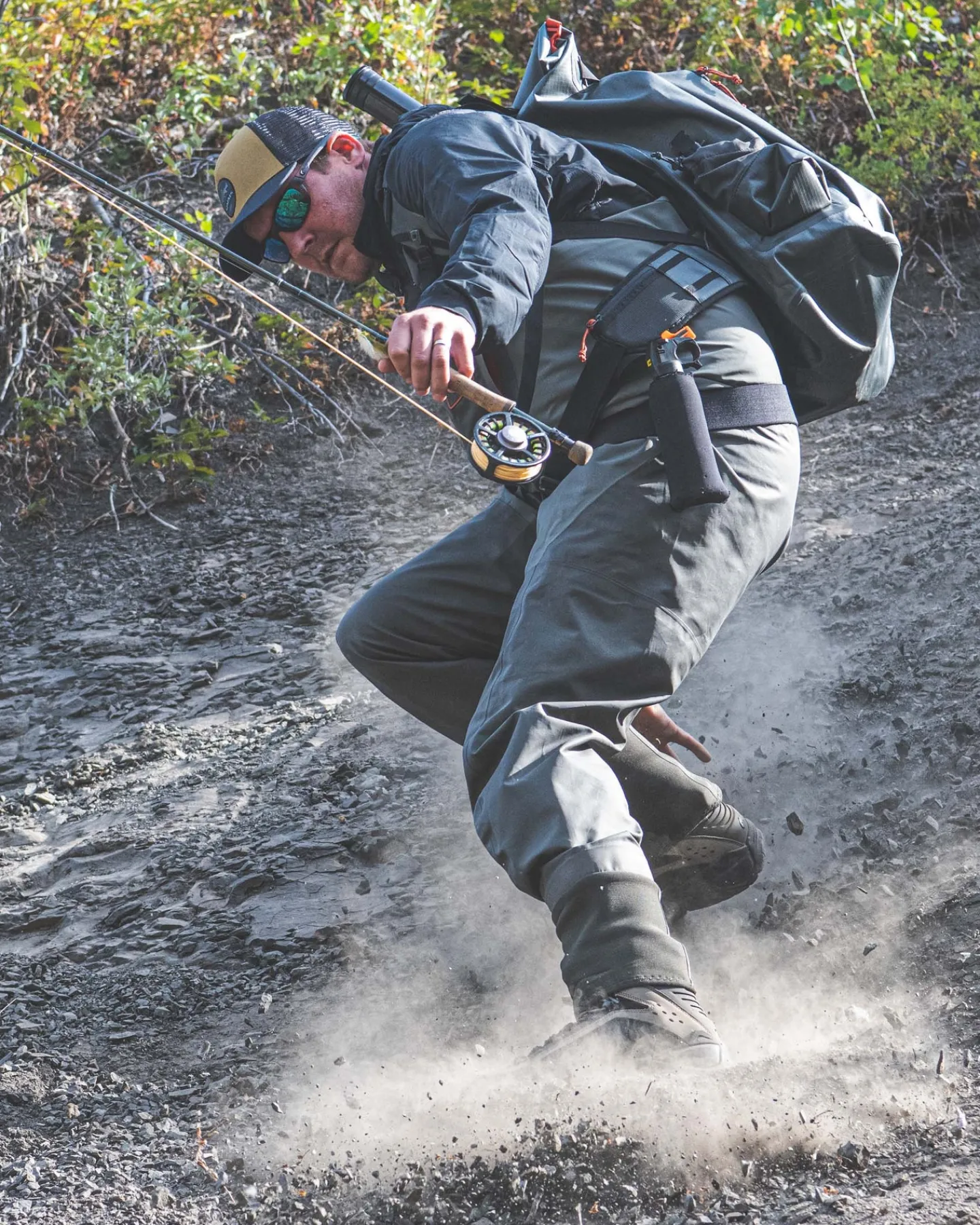 New Simms Fishing Men's G3 Guide Waders - Stockingfoot Gunmetal