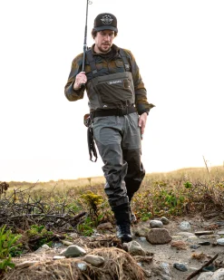 New Simms Fishing Men's G3 Guide Waders - Stockingfoot Gunmetal