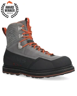 Best Simms Fishing Men's G3 Guide Wading Boots - Vibram Sole Slate