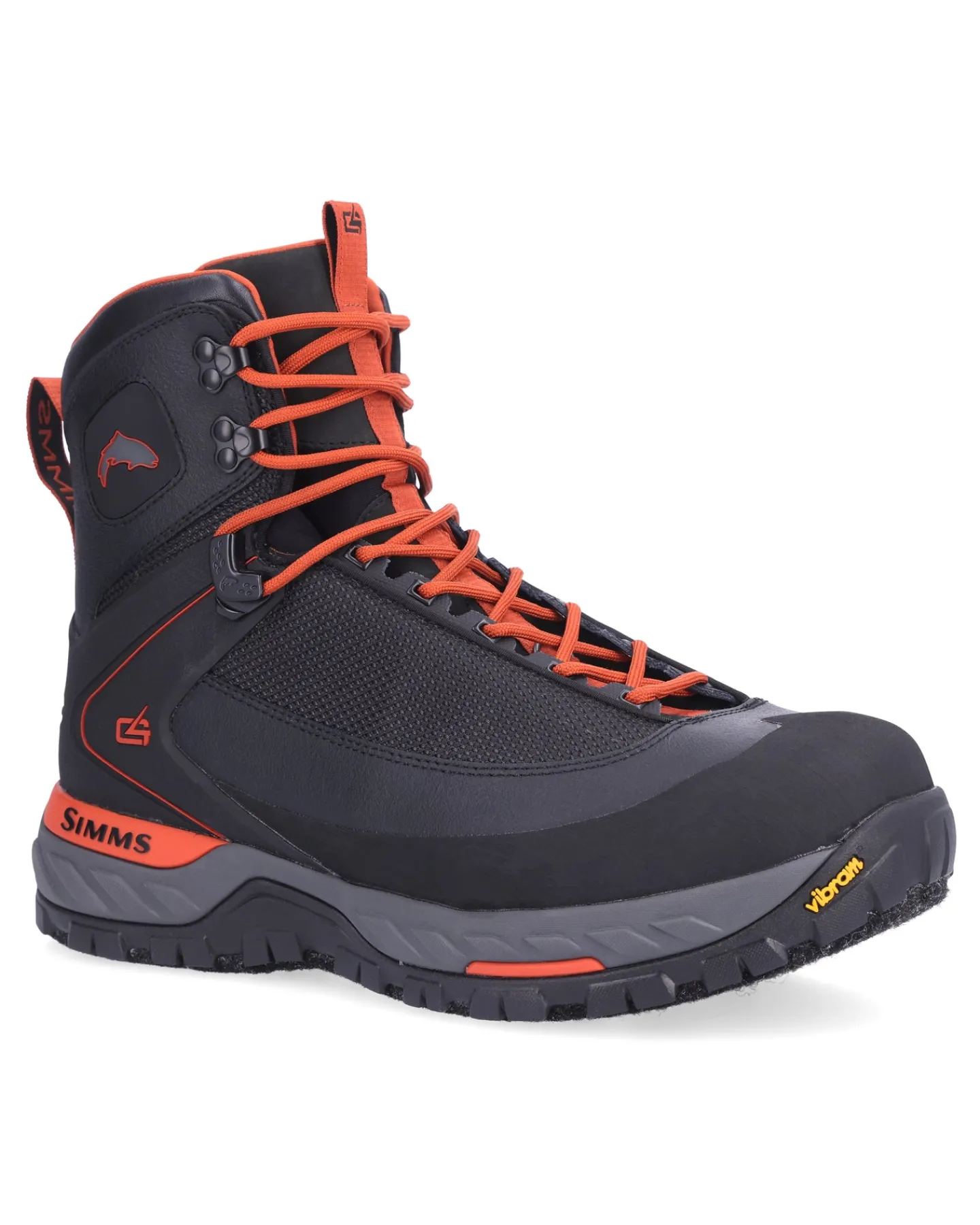 Hot Simms Fishing Men's G4 PRO™ Powerlock Wading Boot - Felt Sole Carbon