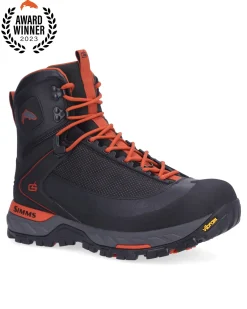 Outlet Simms Fishing Men's G4 PRO™ Powerlock Wading Boot - Vibram Sole Carbon