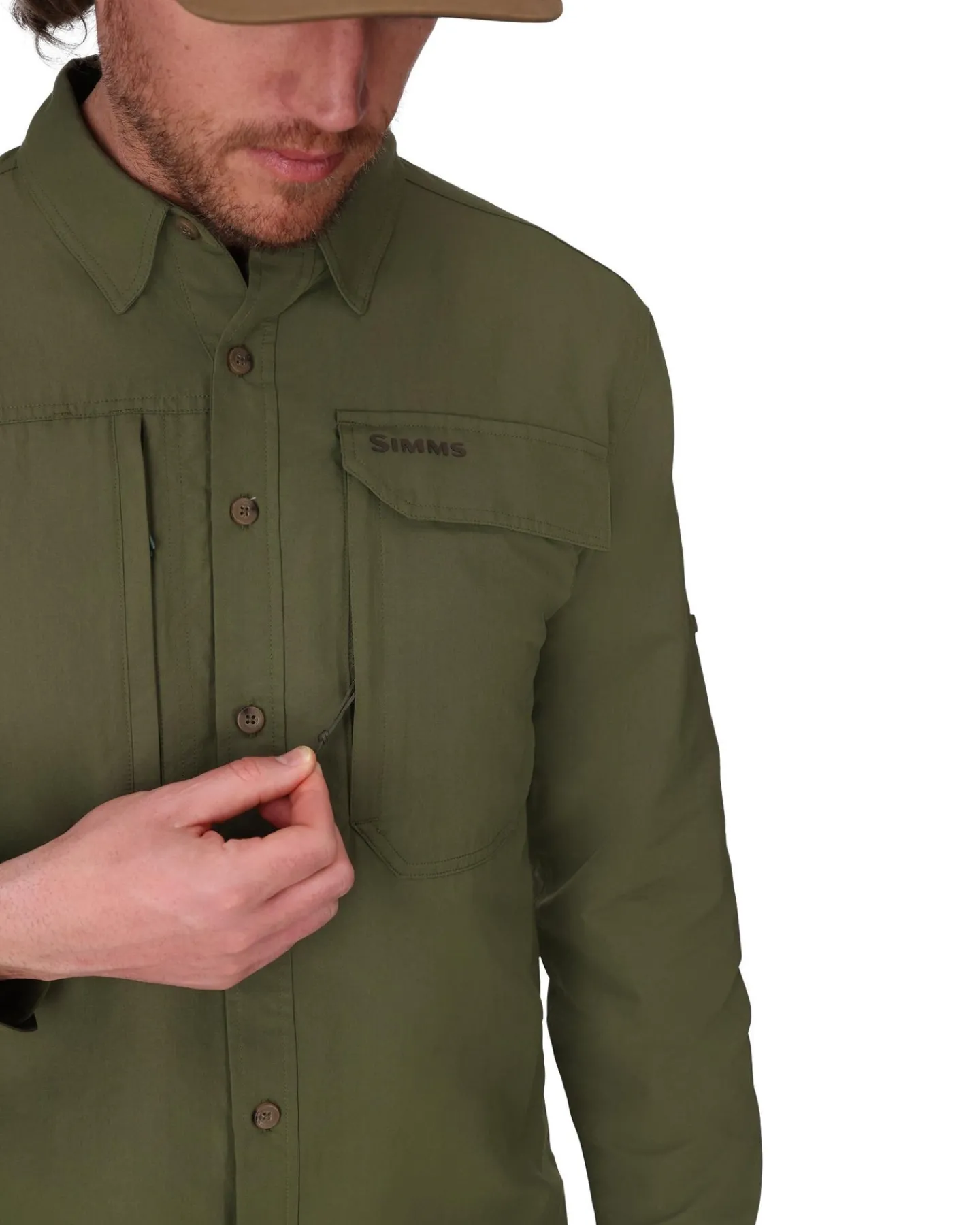 Best Simms Fishing Men's Guide Fishing Shirt