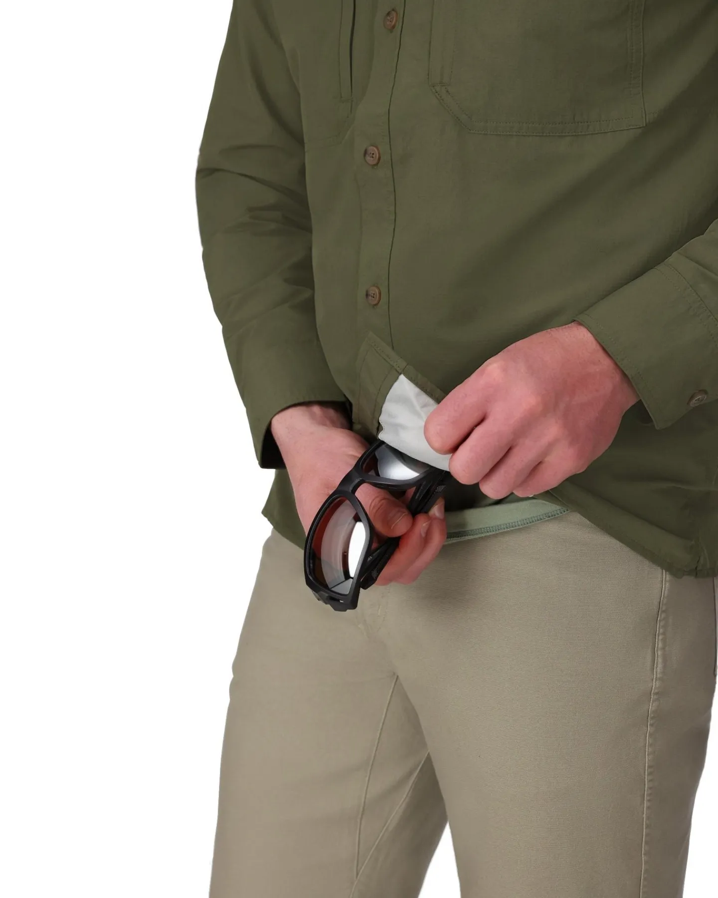 Best Simms Fishing Men's Guide Fishing Shirt