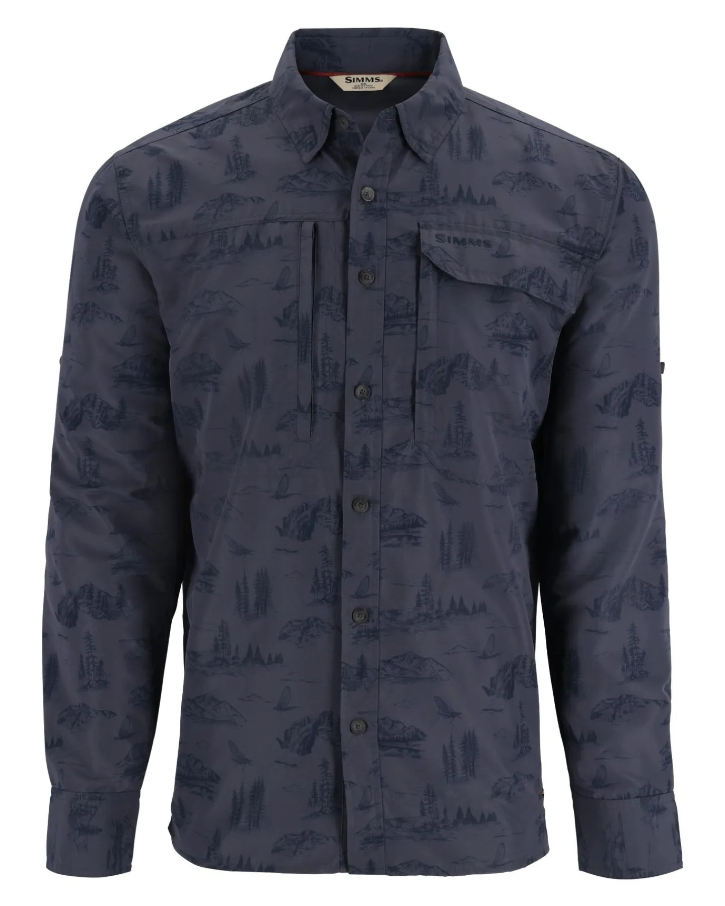 Hot Simms Fishing Men's Guide Fishing Shirt 2024