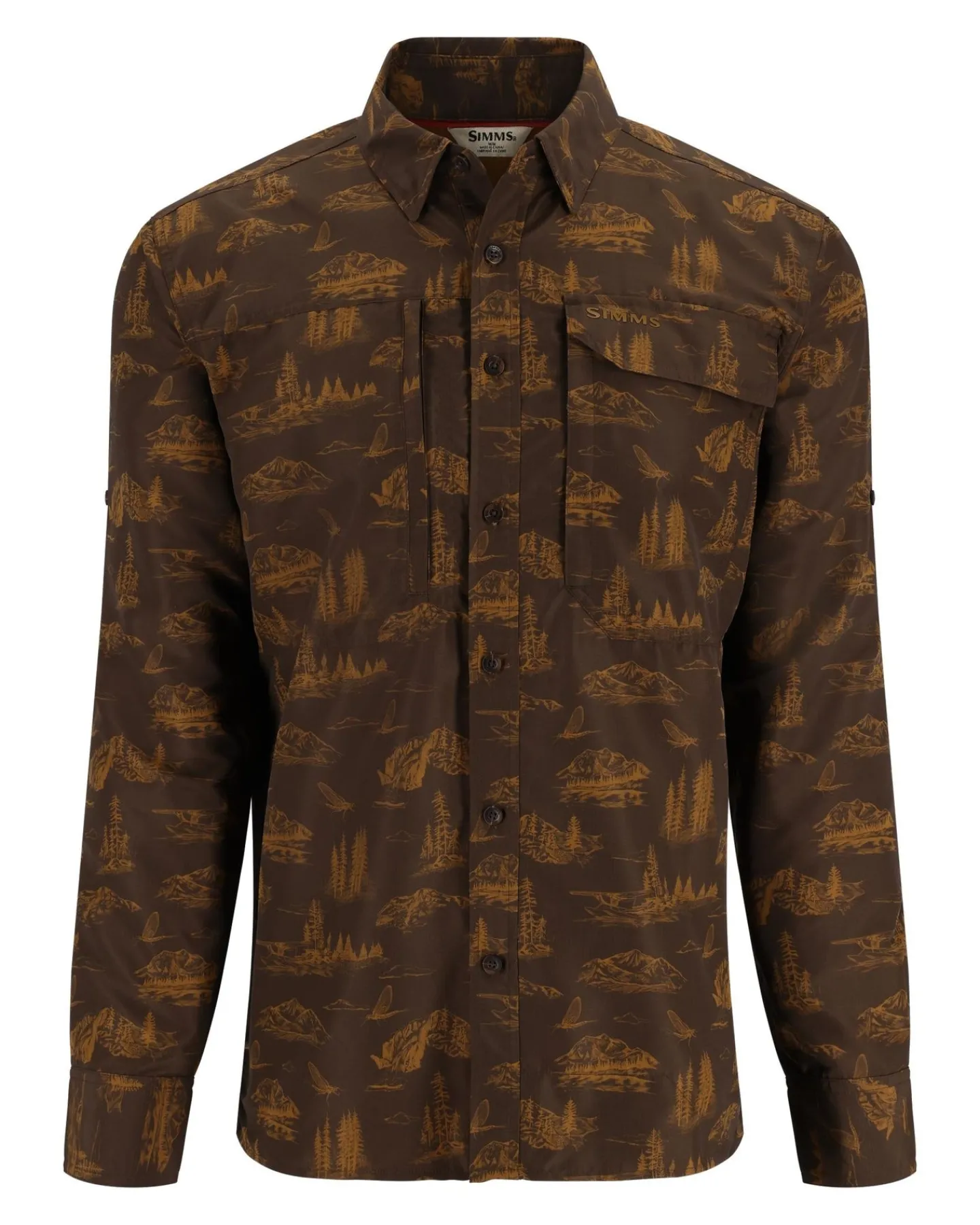Hot Simms Fishing Men's Guide Fishing Shirt 2024