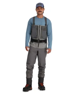 Discount Simms Fishing Men's G4Z Waders Stockingfoot Slate