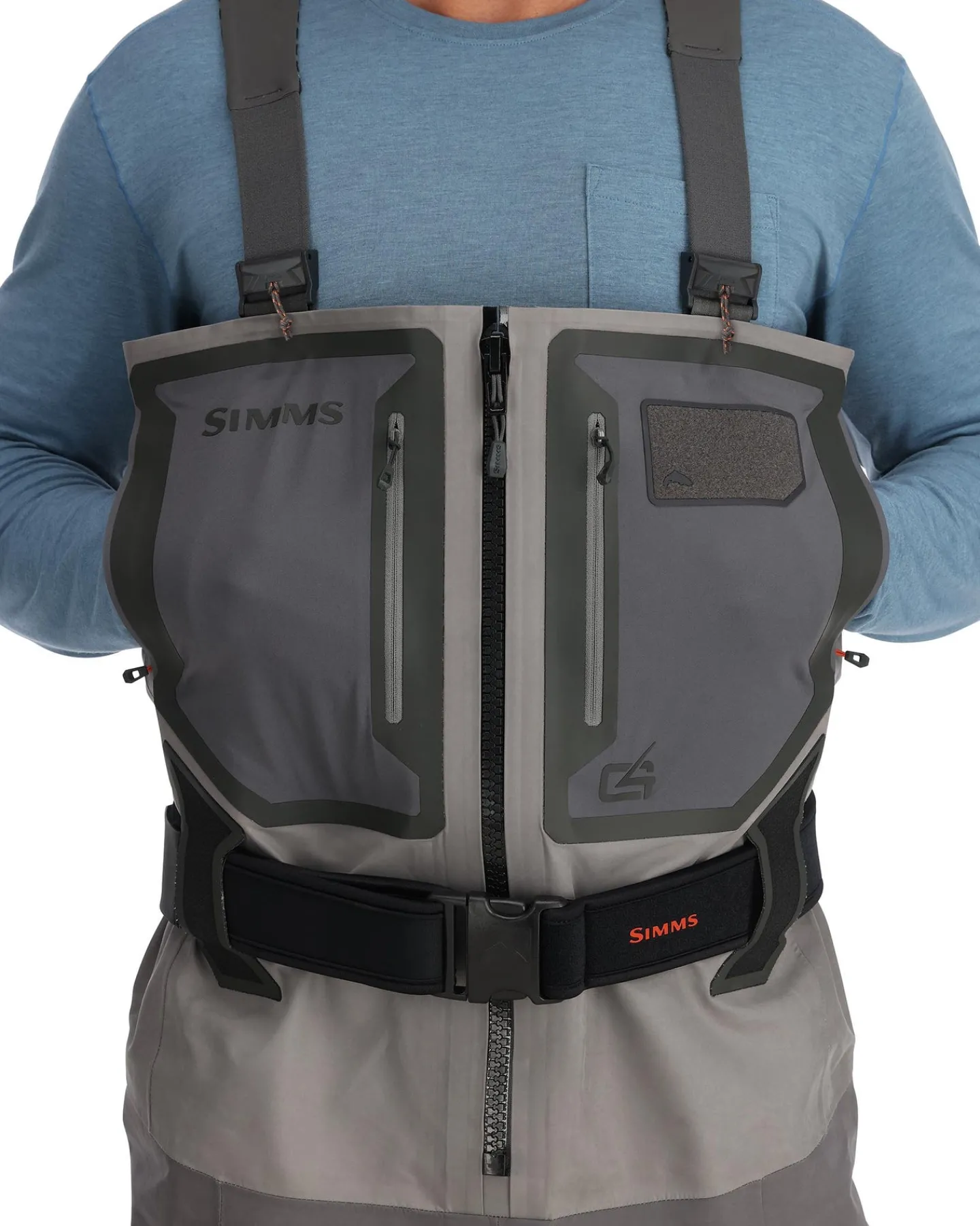 Discount Simms Fishing Men's G4Z Waders Stockingfoot Slate