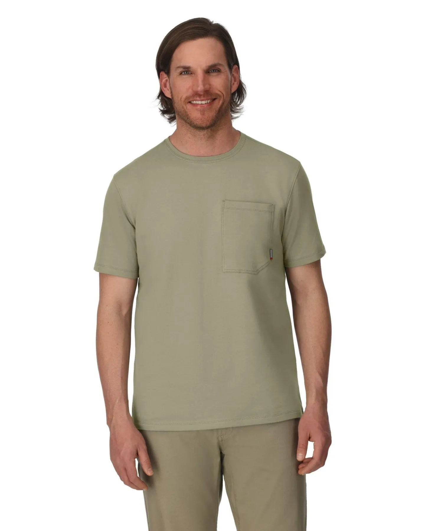 Discount Simms Fishing Men's Harbor Pocket T-Shirt