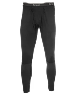 Simms Fishing Men's Heavyweight Baselayer Bottom Black