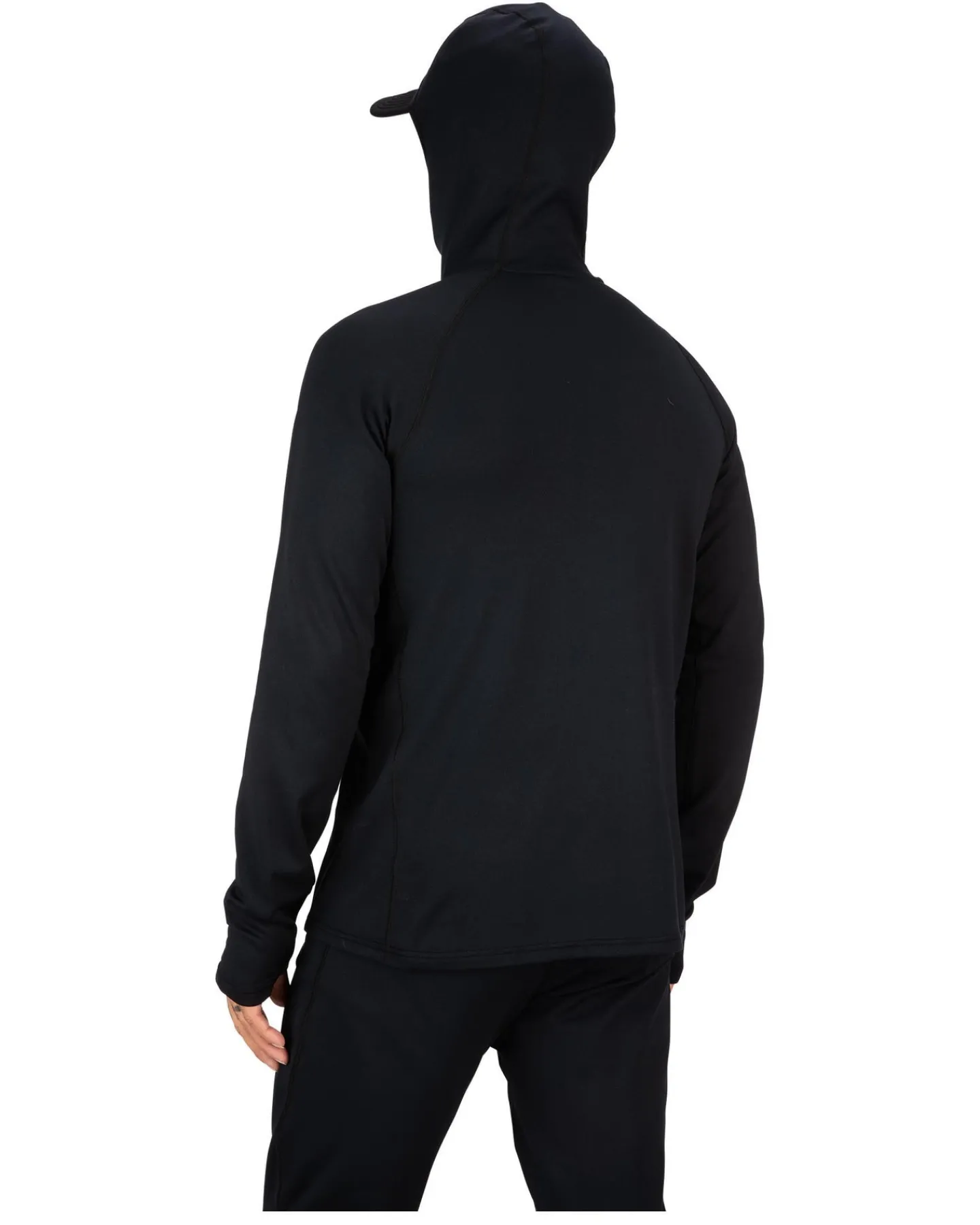 Clearance Simms Fishing Men's Heavyweight Baselayer Hoody Black
