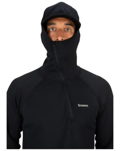 Clearance Simms Fishing Men's Heavyweight Baselayer Hoody Black