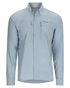 Online Simms Fishing Men's Intruder® BiComp Fishing Shirt Steel Blue