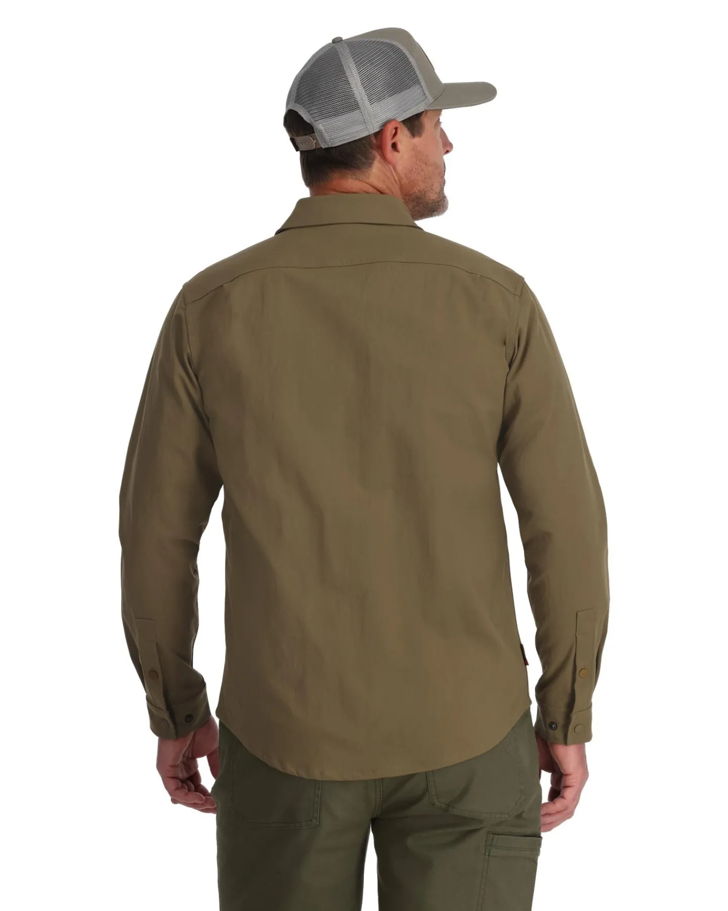 Discount Simms Fishing Men's Lodge Work Shirt