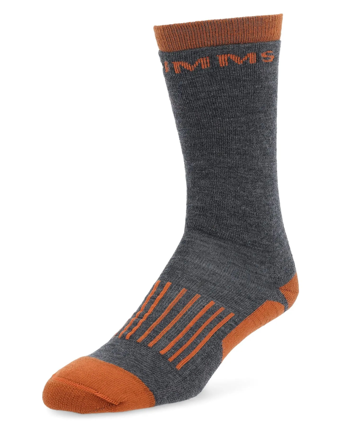 New Simms Fishing Men's Merino Midweight Hiker Socks