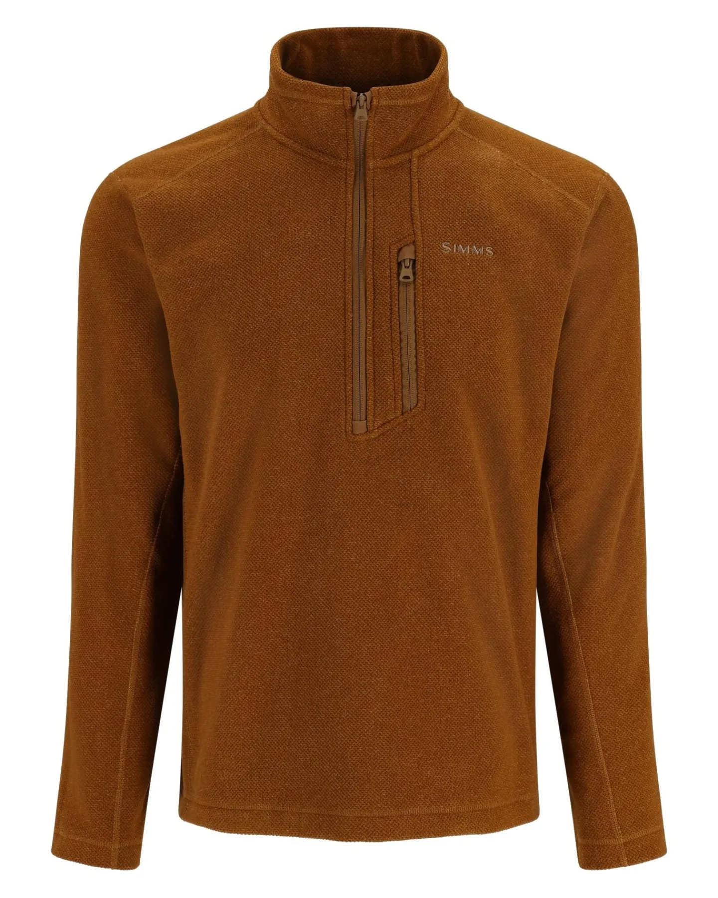Simms Fishing Men's Rivershed-Half Zip Fleece